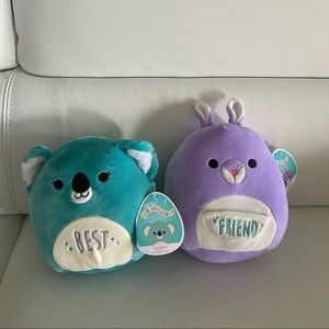 Squishmallows Best Friend Cataleya and Kiki Package 7”